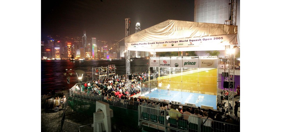 Glass Squash Court